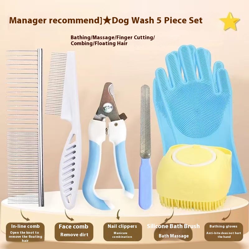 Pet Cat Comb Cat Hair Comb Comb Special Cat Cleaning Floating Hair Brush Glove Tool